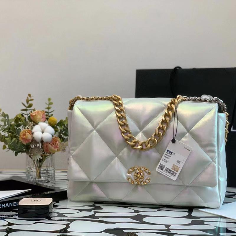 Chanel Handbags AS1162 Phantom Pearl White